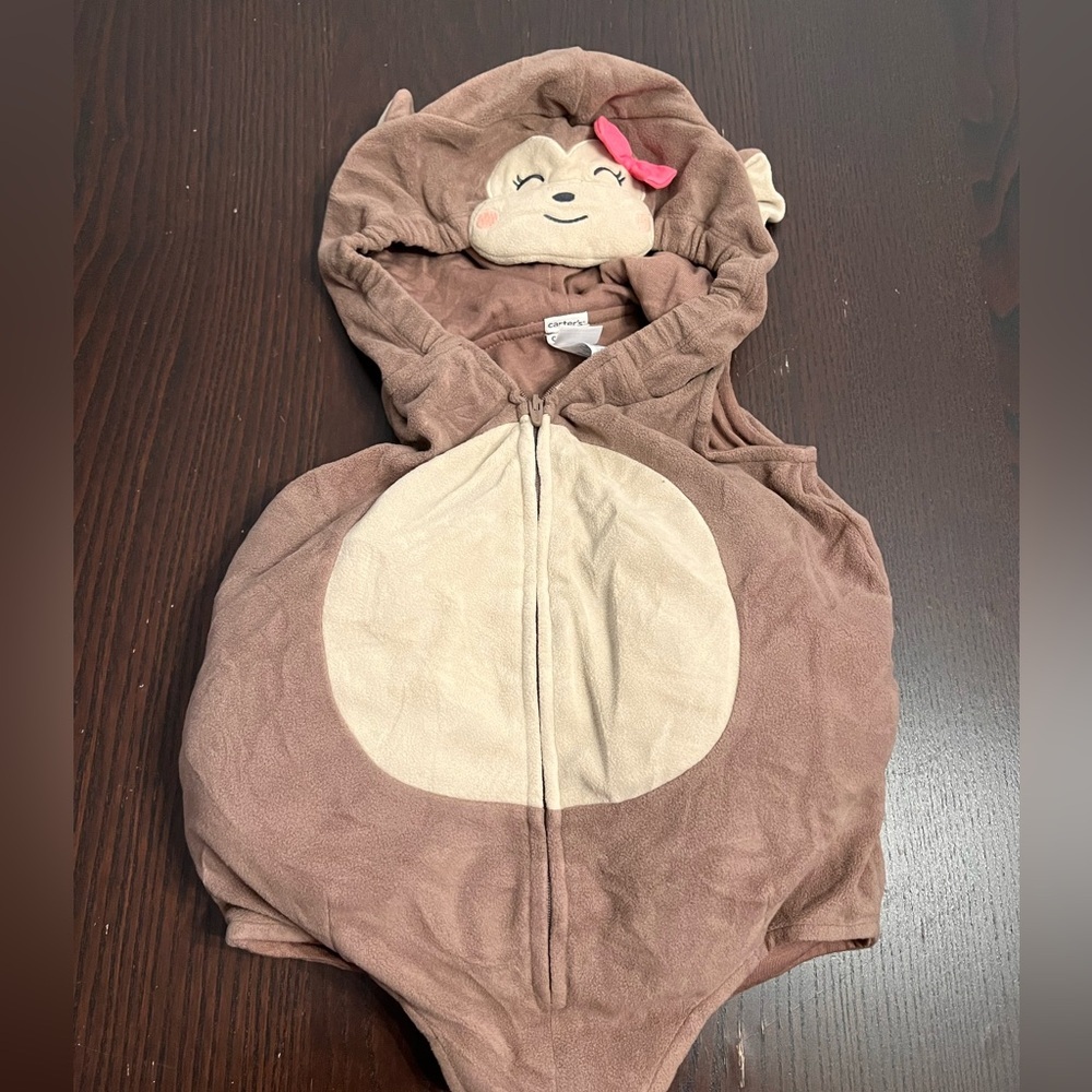 Monkey Halloween Costume 3-6m